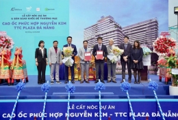 TTC Plaza Đà Nẵng chính thức cất nóc – AeonMall chuẩn bị hiện diện tại trung tâm TP!