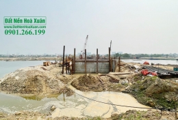 Cập nhật tiến độ Euro Village 3 ngày 13/4/22: đã lên trụ đầu tiên