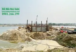 Cập nhật tiến độ Euro Village 3 ngày 13/4/22: đã lên trụ đầu tiên