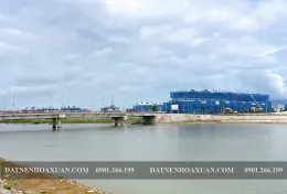 Tin mới dự án Nam Hòa Xuân, Dãy biệt thự B3.19 NHX đã làm hành lang đi bộ, làm kè đối diện Sunneva Island.