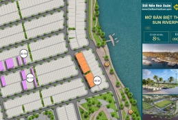 Mở bán biệt thự B3.35 ven sông Sun Riverpolis 