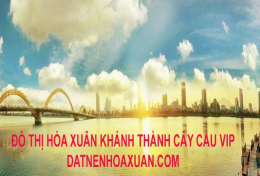 Cầu mới hòa xuân