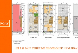 Bất ngờ!!! SunLand hé lộ bản thiết kế Nhà Phố Thương Mại.