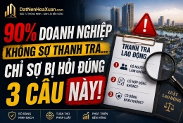 3 CÂU HỎI 'ĐÁNH THẲNG' VÀO DOANH NGHIỆP KHI THANH TRA LAO ĐỘNG BƯỚC VÀO