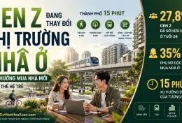 GEN Z ĐANG MUA NHÀ KHÁC HẲN THẾ HỆ TRƯỚC