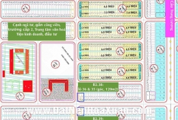 Cặp lô góc Đông Nam gần trường học tuyệt đẹp B2.38