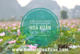 Mở bán đợt trục đường 10,5m Nam Hoà Xuân đợt 21 - B2.79 & B2.80