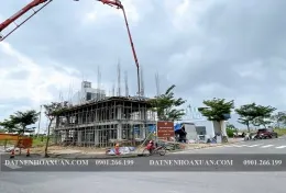 Khu đầm sen Nam Hòa Xuân sôi động với làn sóng xây dựng