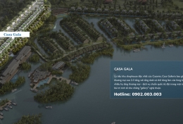 Giới thiệu Casa Gala là tiểu khu shophouse độc nhất của Casamia 