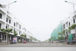 Nhà phố thương mại chuẩn 5 sao làm thay đổi toàn bộ diện mạo của khu đô thị Nam Hòa Xuân.