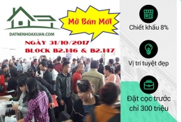 SÀN SUNLAND MỞ BÁN BÊN TRÁI CẦU TRUNG LƯƠNG BLOCK B2.146, B2.147 VEN SÔNG  - NAM HÒA XUÂN (Đợt 41, ngày 31/10/2017)