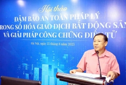 Công chứng điện tử và lời giải cho bài toán minh bạch bất động sản