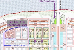 Mở bán đợt 11 Nam Hoà Xuân – gần cầu Trung Lương