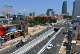 7 tháng thi công hầm chui cầu sông Hàn Đà Nẵng ngày 30/4/2017 khánh thành báo động thị trường BDS tăng vọt