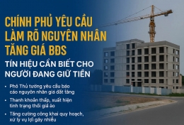 Chính phủ yêu cầu làm rõ nguyên nhân tăng giá BĐS – Tín hiệu cần biết cho người đang giữ tiền