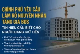 Chính phủ yêu cầu làm rõ nguyên nhân tăng giá BĐS – Tín hiệu cần biết cho người đang giữ tiền