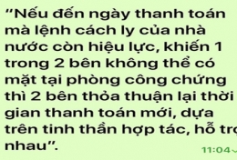 Kinh nghiệm: hẹn ngày thanh toán khi nhận cọc thời điểm này. 