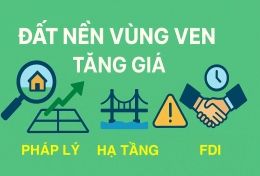 Đất nền vùng ven ‒ 'sân chơi' mới của dòng tiền, hay chỉ là cơn sốt ngắn?