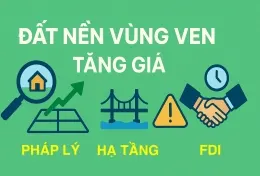 Đất nền vùng ven ‒ 'sân chơi' mới của dòng tiền, hay chỉ là cơn sốt ngắn?