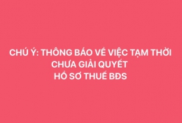 QUAN TRỌNG: Bắt buộc đóng thuế Phi nông nghiệp tất cả BĐS sở hữu trước khi đi công chứng