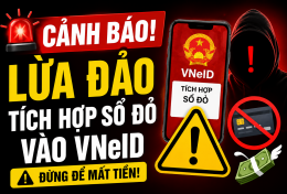 Cảnh báo lừa đảo tích hợp sổ đỏ vào Vneid đừng để mất tiền