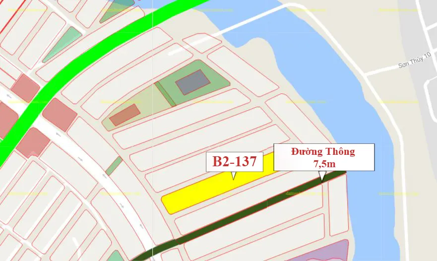 B2.137, Lô 22 - Khu đô thị Nam Hòa Xuân |Sàn Đất Nền Hòa Xuân