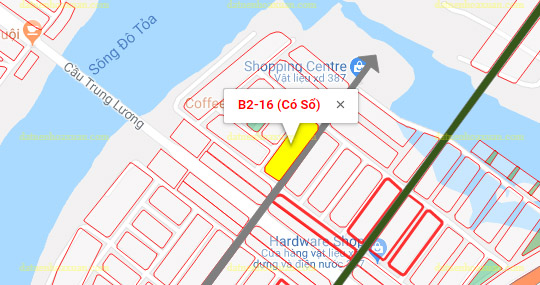 B2.16, Lô 38 - Khu đô thị Nam Hòa Xuân |Sàn Đất Nền Hòa Xuân