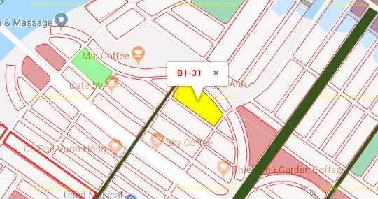 B1.31, Lô 20,21 - Hòa Xuân (Giai Đoạn 1A) |Sàn Đất Nền Hòa Xuân