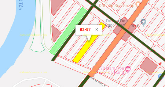 B2.57, Lô 45 - Khu đô thị Nam Hòa Xuân |Sàn Đất Nền Hòa Xuân