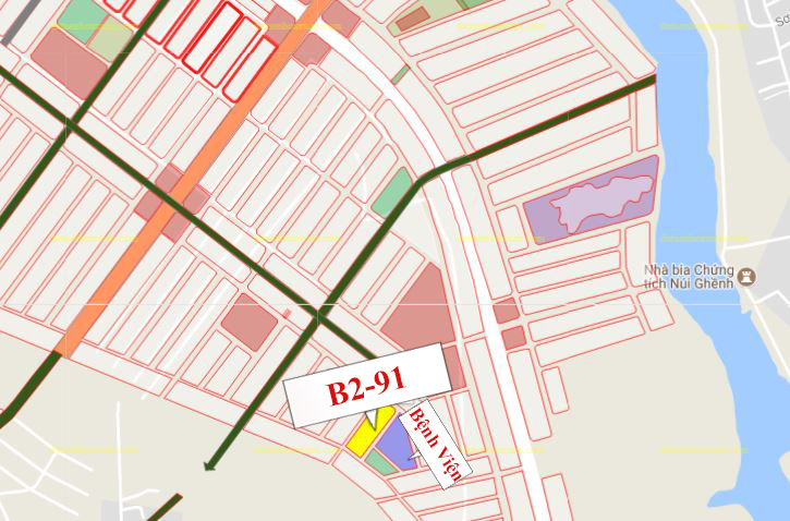 B2.91, Lô 38 - Khu đô thị Nam Hòa Xuân |Sàn Đất Nền Hòa Xuân