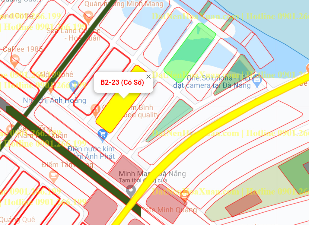 B2.23, Lô 19 - Khu đô thị Nam Hòa Xuân |Sàn Đất Nền Hòa Xuân