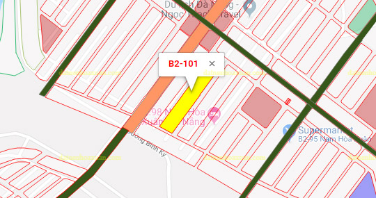 B2.101, Lô 1 - Khu đô thị Nam Hòa Xuân |Sàn Đất Nền Hòa Xuân