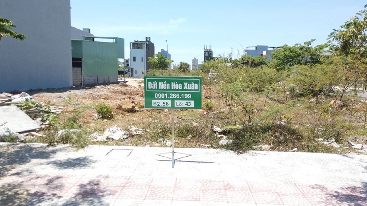 B2.56, Lô 43 - Khu đô thị Nam Hòa Xuân |Sàn Đất Nền Hòa Xuân