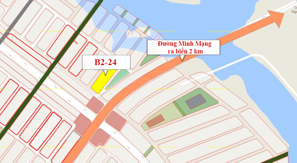 B2.24, Lô 39 - Khu đô thị Nam Hòa Xuân |Sàn Đất Nền Hòa Xuân