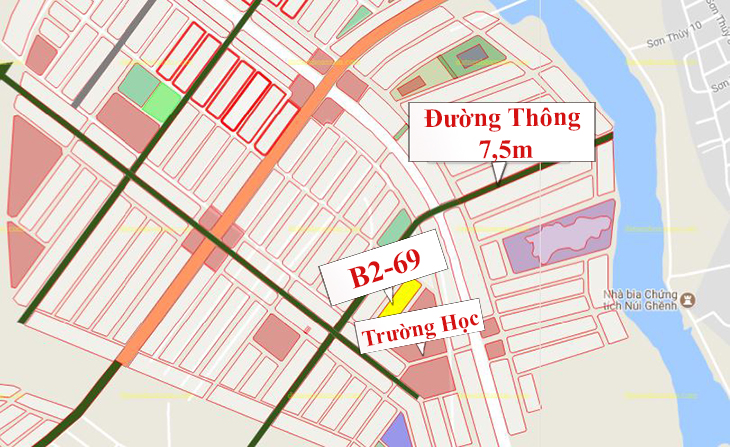 B2.69, Lô 69 - Khu đô thị Nam Hòa Xuân |Sàn Đất Nền Hòa Xuân