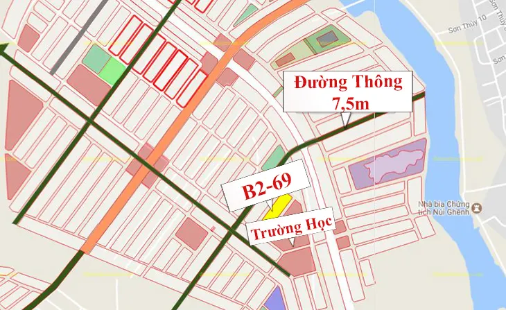 B2.69, Lô 69 - Khu đô thị Nam Hòa Xuân |Sàn Đất Nền Hòa Xuân