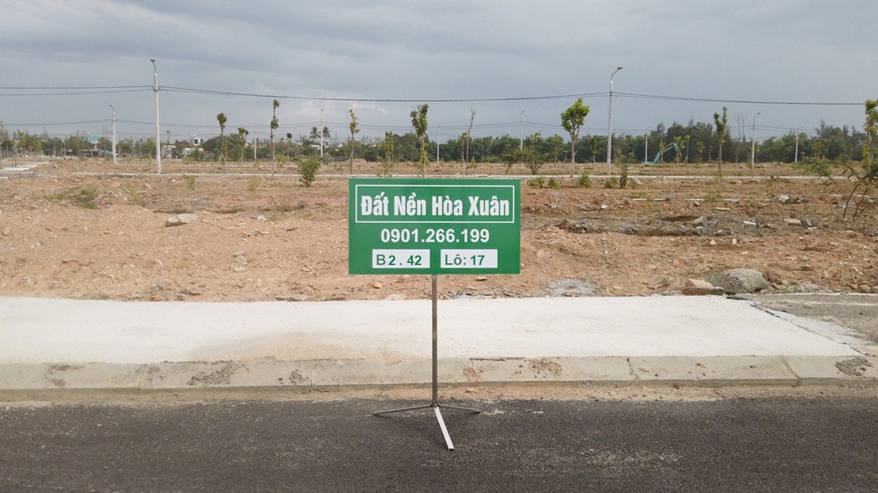 B2.42, Lô 17 - Khu đô thị Nam Hòa Xuân |Sàn Đất Nền Hòa Xuân