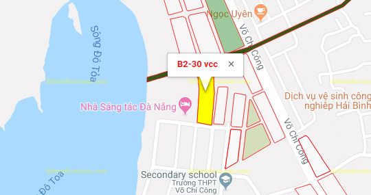 B2.30, Lô 23 - Khu đô thị Võ Chí Công |Sàn Đất Nền Hòa Xuân