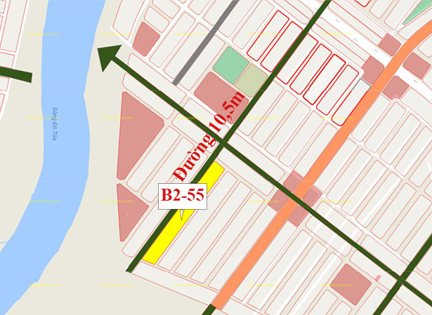 B2.55, Lô 95 - Khu đô thị Nam Hòa Xuân |Sàn Đất Nền Hòa Xuân