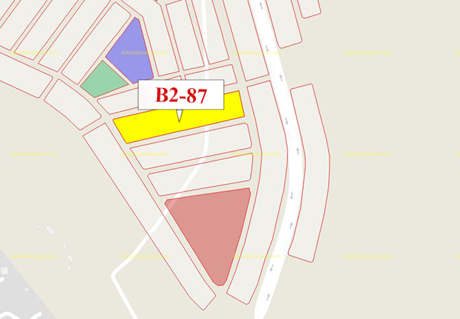 B2.87, Lô 54 - Khu đô thị Nam Hòa Xuân |Sàn Đất Nền Hòa Xuân