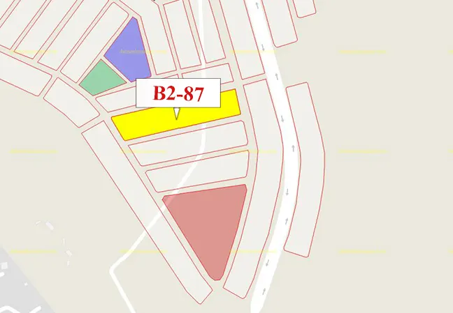 B2.87, Lô 54 - Khu đô thị Nam Hòa Xuân |Sàn Đất Nền Hòa Xuân