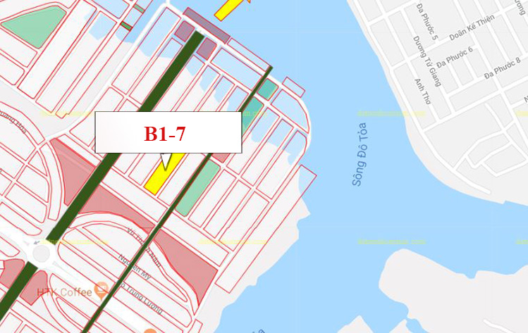 B1.7, Lô 20 - Đảo Vip |Sàn Đất Nền Hòa Xuân