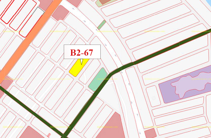 B2.67, Lô 2X - Khu đô thị Nam Hòa Xuân |Sàn Đất Nền Hòa Xuân