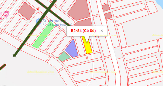 B2.84, Lô 9 - Khu đô thị Nam Hòa Xuân |Sàn Đất Nền Hòa Xuân