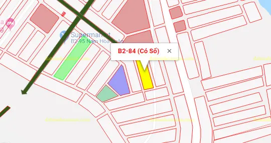 B2.84, Lô 9 - Khu đô thị Nam Hòa Xuân |Sàn Đất Nền Hòa Xuân