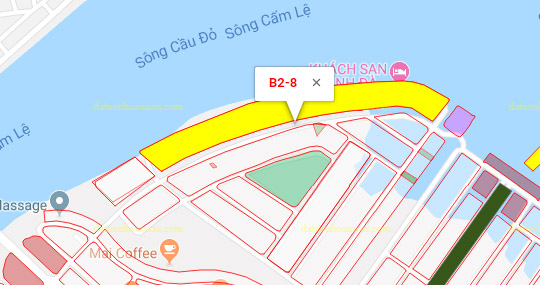 B2.8, Lô 59,60 - Làng Châu Âu 2 |Sàn Đất Nền Hòa Xuân