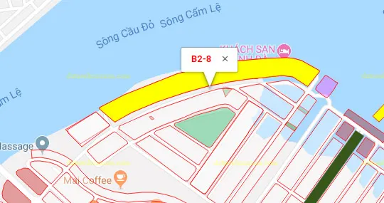 B2.8, Lô 59,60 - Làng Châu Âu 2 |Sàn Đất Nền Hòa Xuân