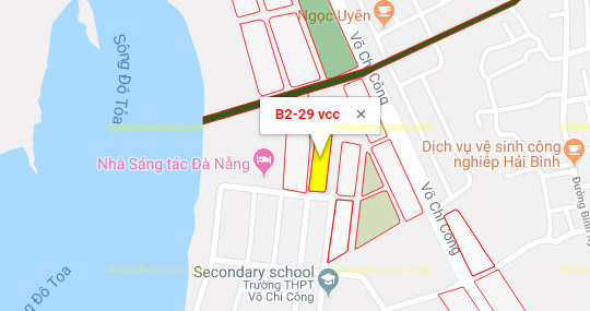 B2.29, Lô 58 - Khu đô thị Võ Chí Công |Sàn Đất Nền Hòa Xuân