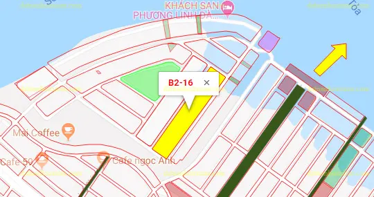 B2.16, Lô 10 - Làng Châu Âu 2 |Sàn Đất Nền Hòa Xuân