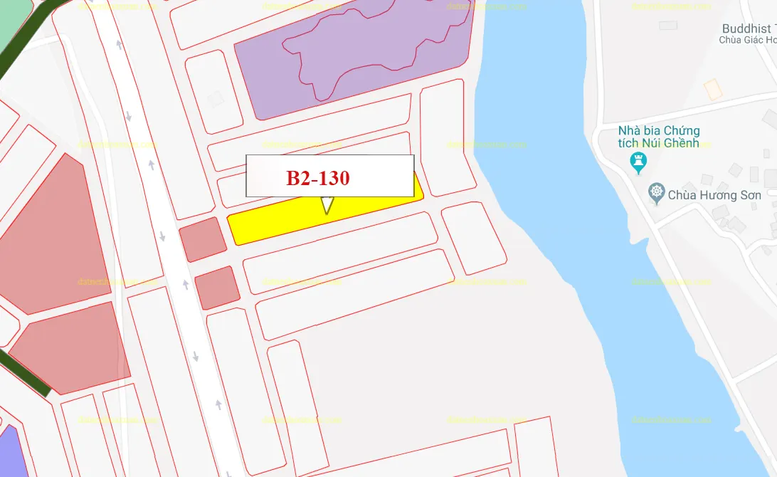 B2.130, Lô 27 - Khu đô thị Nam Hòa Xuân |Sàn Đất Nền Hòa Xuân